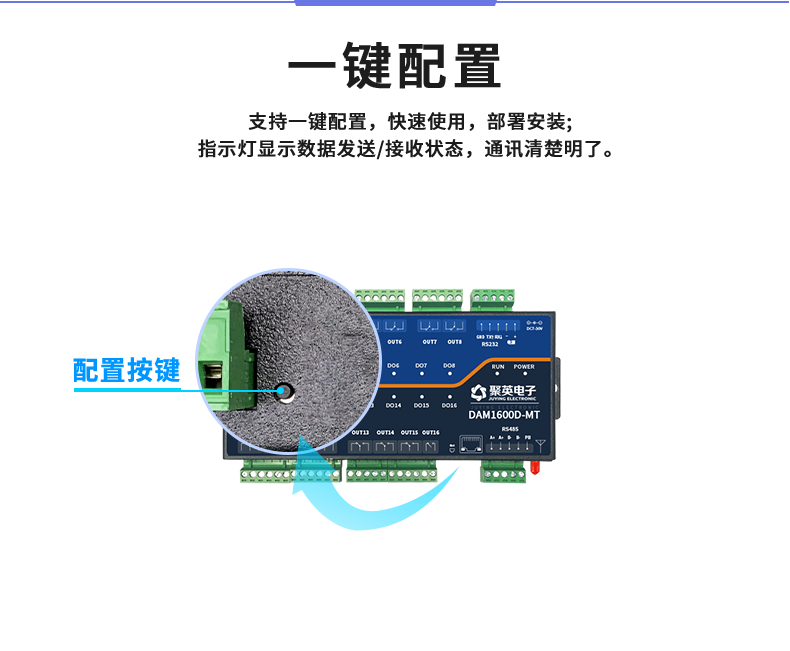 LoRa1600D-MT LoRa無線測(cè)控模塊一鍵配置