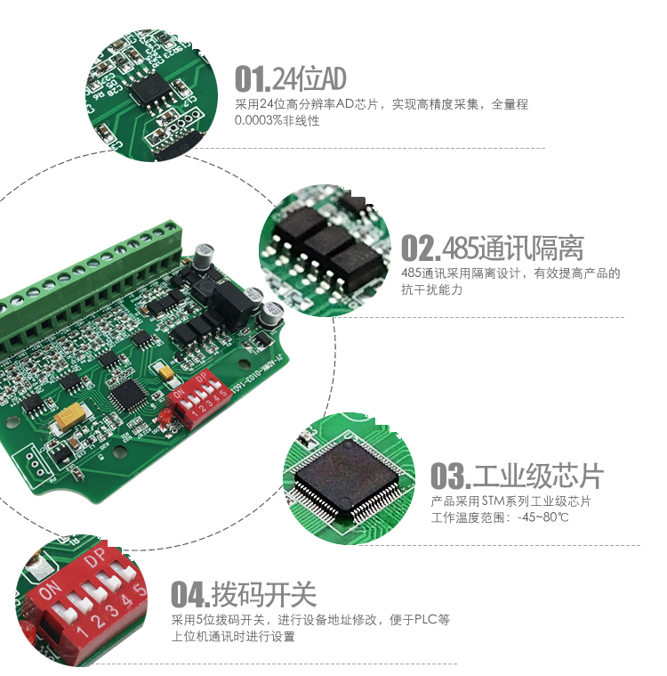  CZ1000GN稱(chēng)重變送模塊細(xì)節(jié)