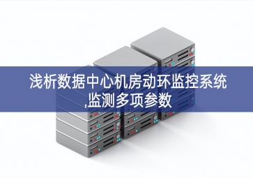 淺析數(shù)據(jù)中心機(jī)房動(dòng)環(huán)監(jiān)控系統(tǒng),監(jiān)測多項(xiàng)參數(shù)