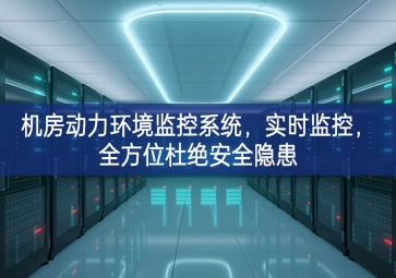 機(jī)房動(dòng)力環(huán)境監(jiān)控系統(tǒng)，實(shí)時(shí)監(jiān)控，全方位杜絕安全隱患