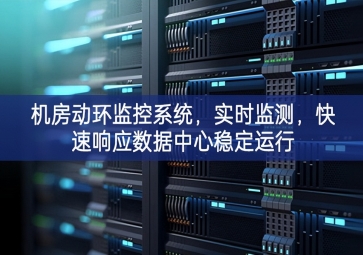 機(jī)房動(dòng)環(huán)監(jiān)控系統(tǒng)，實(shí)時(shí)監(jiān)測(cè)，快速響應(yīng)數(shù)據(jù)中心穩(wěn)定運(yùn)行